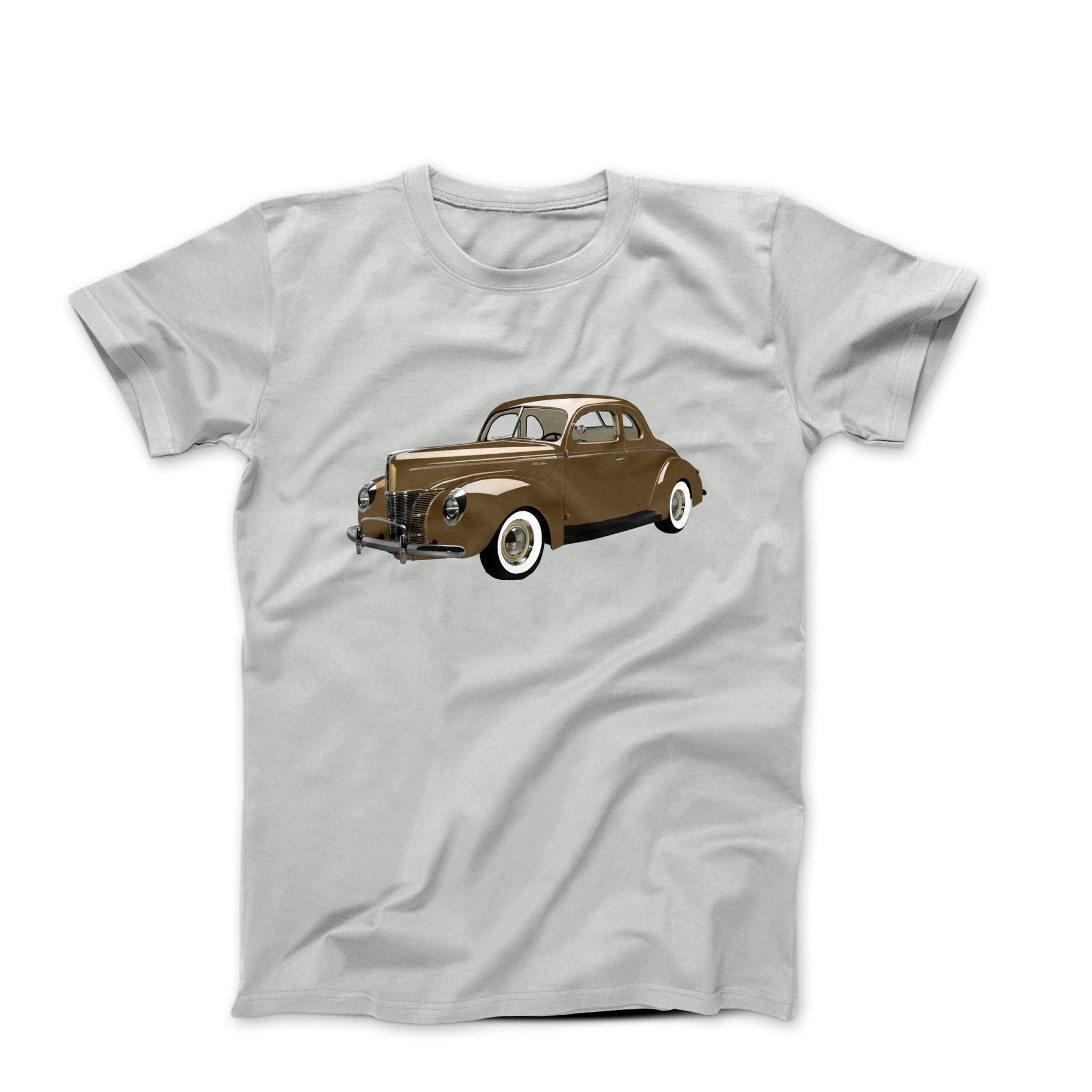 1940 Ford Deluxe Coupe T-shirt - Cars, Trucks & Cycles - Harvey Ltd