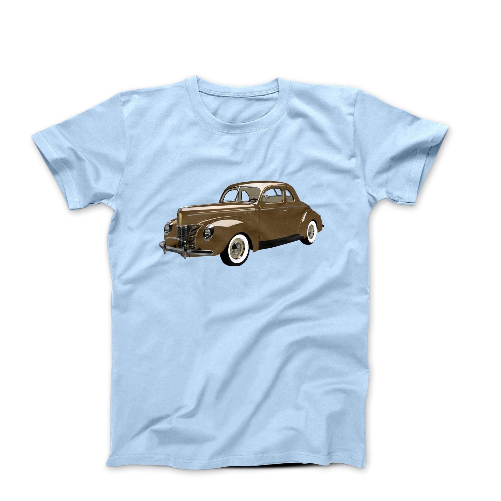 1940 Ford Deluxe Coupe T-shirt - Cars, Trucks & Cycles - Harvey Ltd