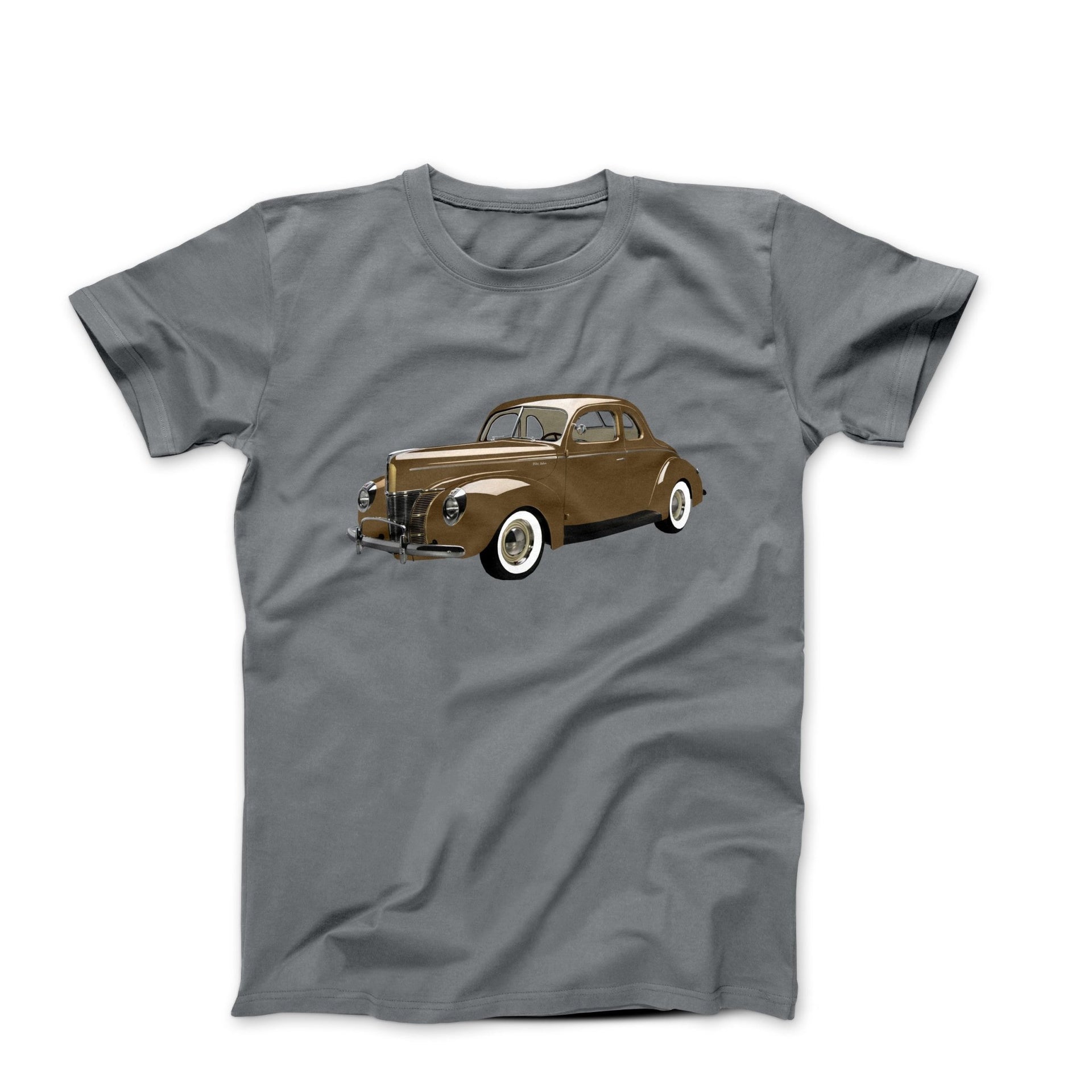 1940 Ford Deluxe Coupe T-shirt - Cars, Trucks & Cycles - Harvey Ltd