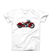1940 Indian Chief Motorcycle T-shirt - Cars, Trucks & Cycles - Harvey Ltd