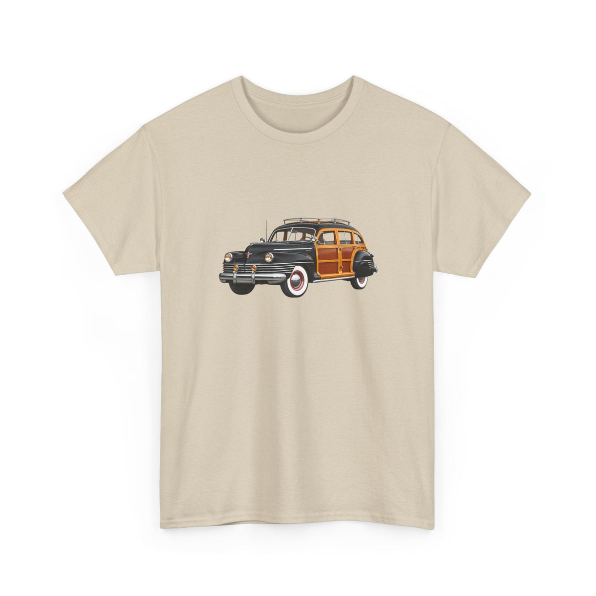1942 Chrysler Town & Country Station Wagon T-shirt - Cars, Trucks & Cycles - Harvey Ltd