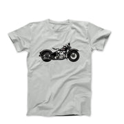 1947 Harley FL Knucklehead Motorcycle T-shirt - Cars, Trucks & Cycles - Harvey Ltd