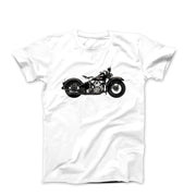 1947 Harley FL Knucklehead Motorcycle T-shirt - Cars, Trucks & Cycles - Harvey Ltd