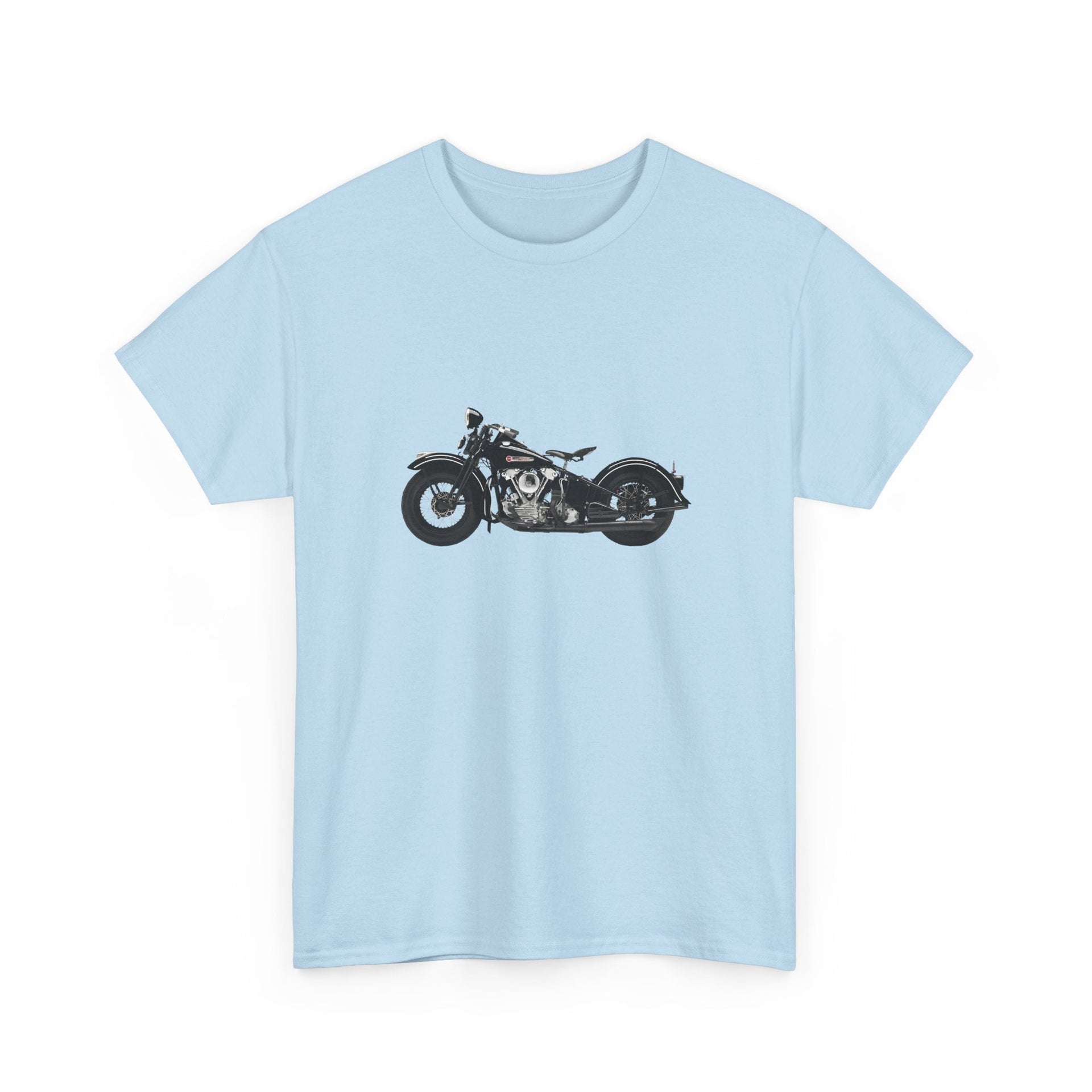 1947 Harley FL Knucklehead T-shirt - Cars, Trucks & Cycles - Harvey Ltd