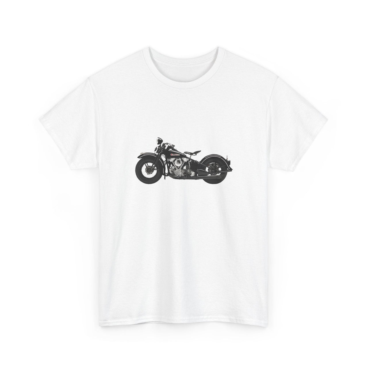 1947 Harley FL Knucklehead T-shirt - Cars, Trucks & Cycles - Harvey Ltd