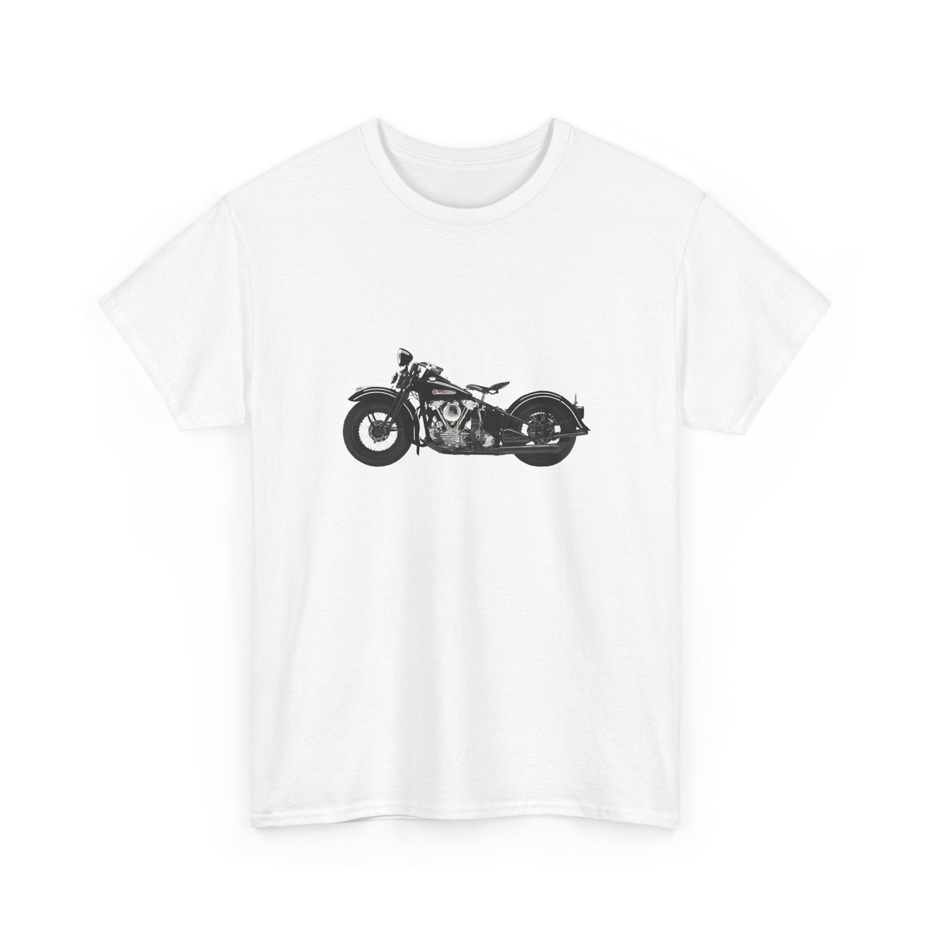 1947 Harley FL Knucklehead T-shirt - Cars, Trucks & Cycles - Harvey Ltd