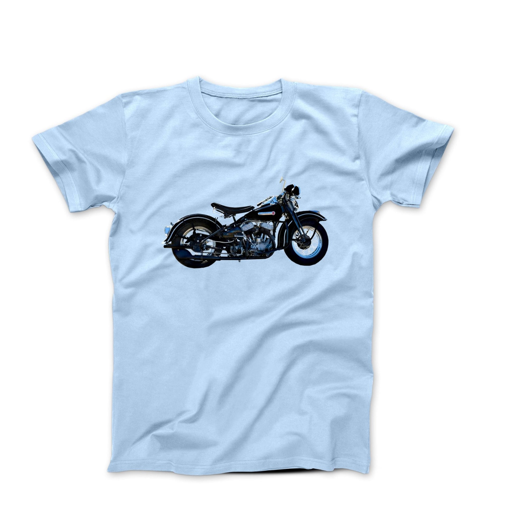 1947 Harley WL Flathead Motorcycle T-shirt - Cars, Trucks & Cycles - Harvey Ltd