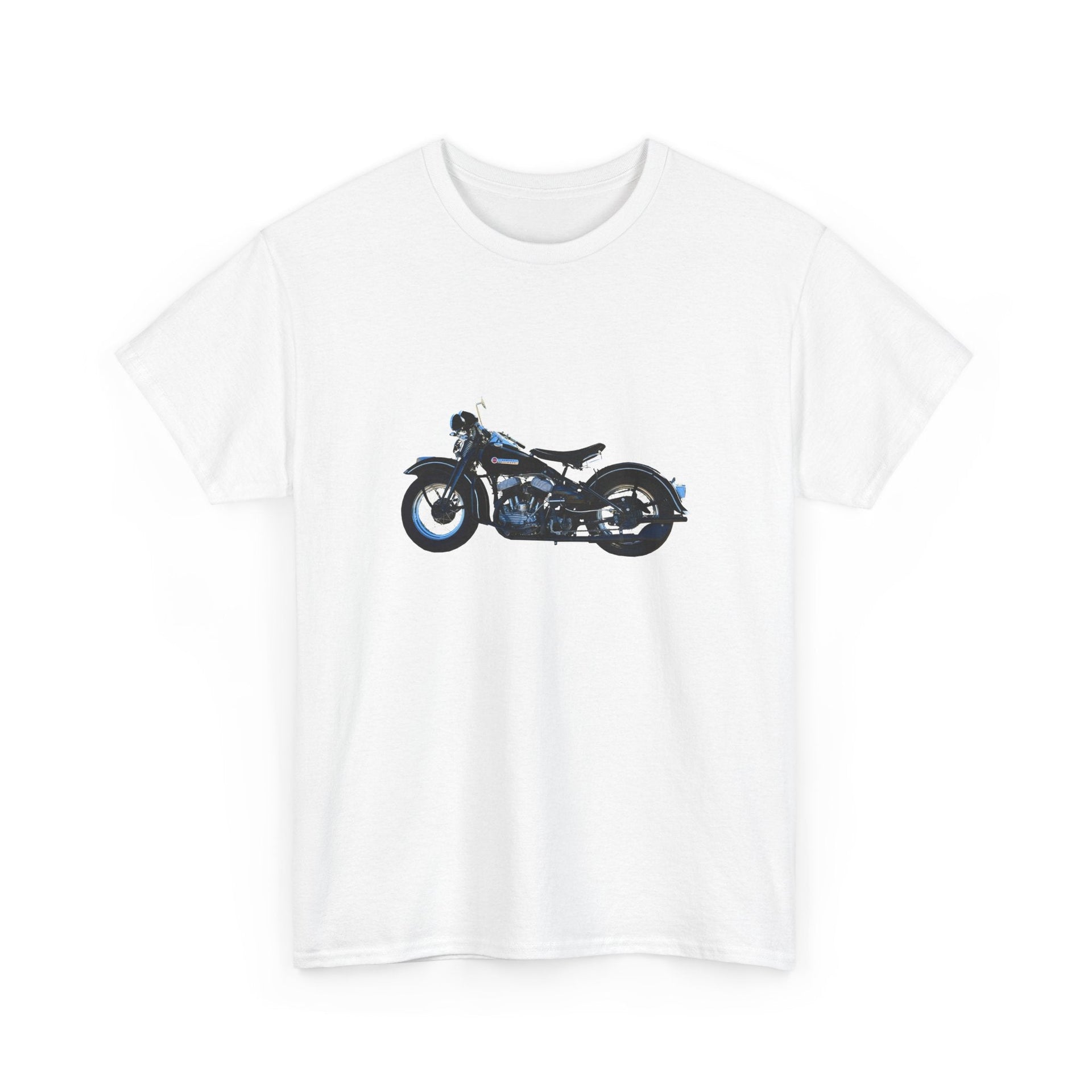 1947 Harley WL Flathead T-shirt - Cars, Trucks & Cycles - Harvey Ltd