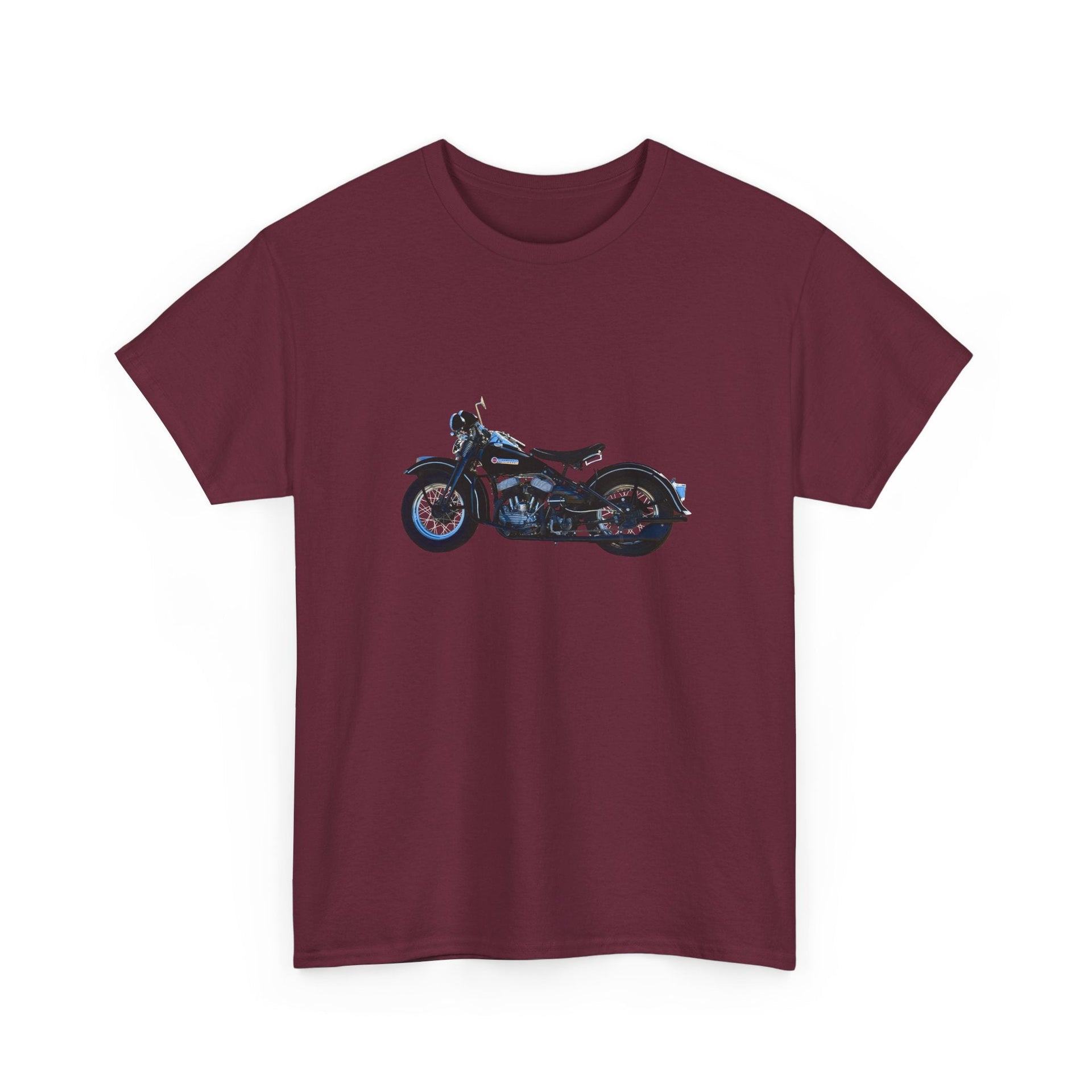 1947 Harley WL Flathead T-shirt - Cars, Trucks & Cycles - Harvey Ltd