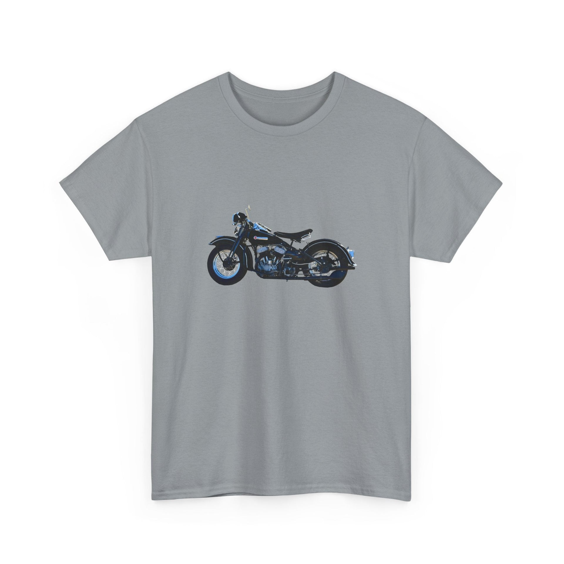 1947 Harley WL Flathead T-shirt - Cars, Trucks & Cycles - Harvey Ltd