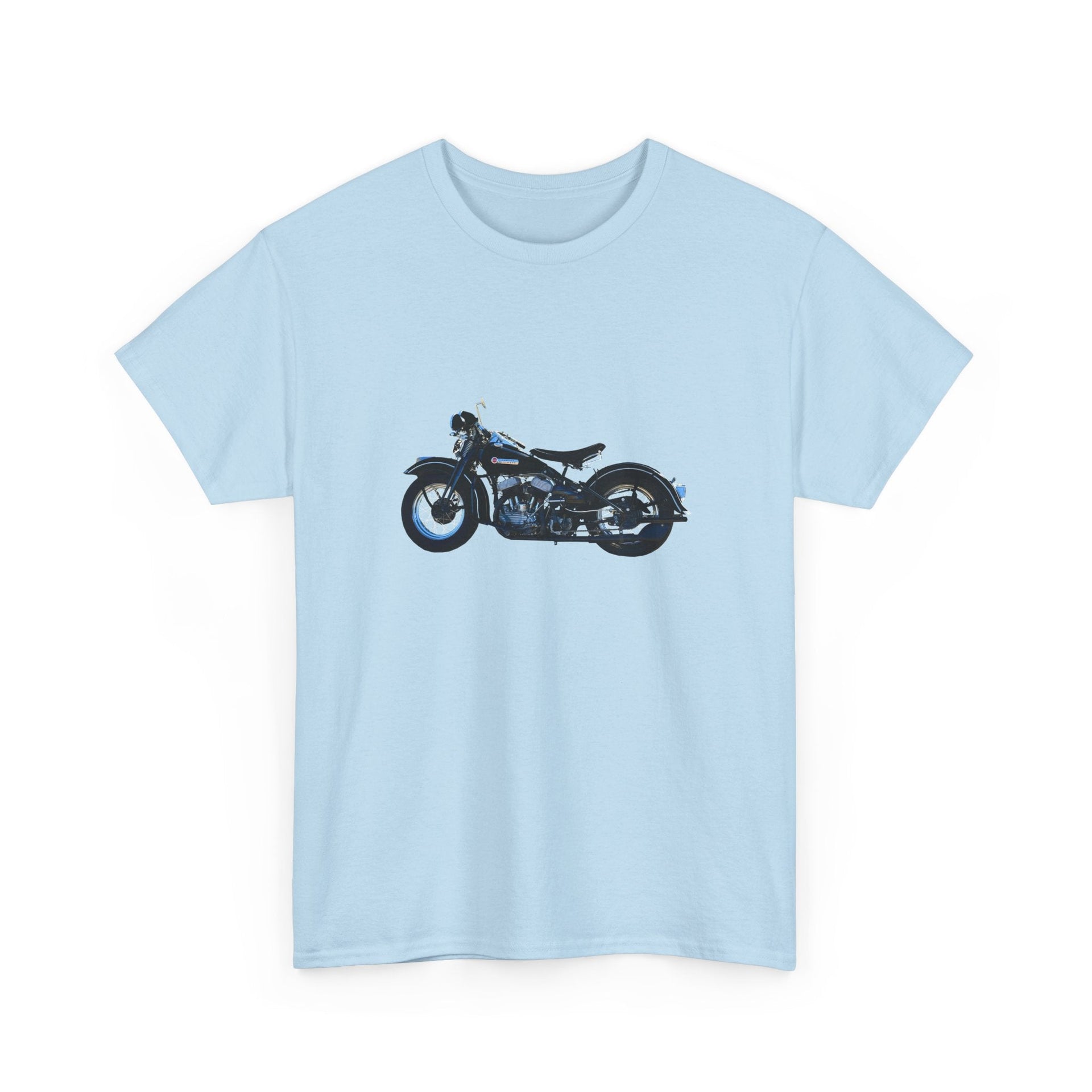 1947 Harley WL Flathead T-shirt - Cars, Trucks & Cycles - Harvey Ltd