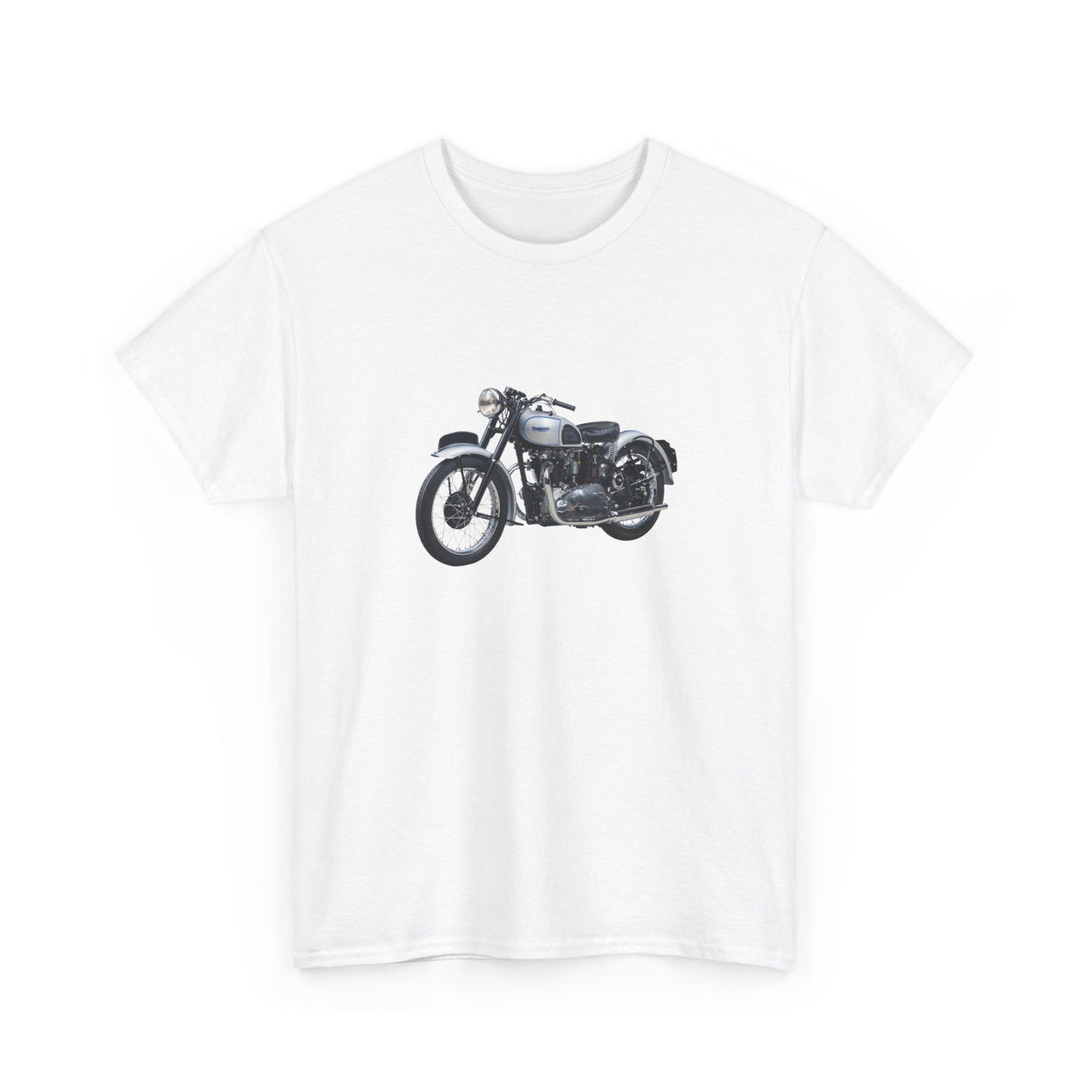 1947 Triumph Tiger T100 Motorcycle T-shirt - Cars, Trucks & Cycles - Harvey Ltd
