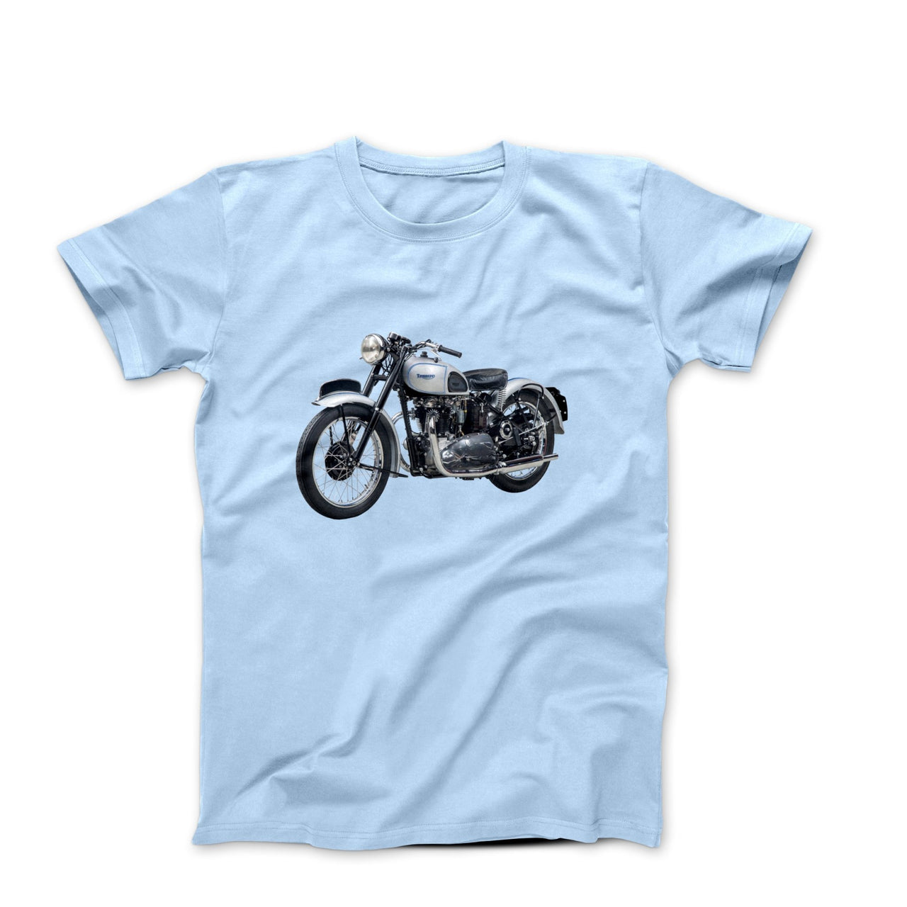 1947 Triumph Tiger T100 Motorcycle T-shirt - Cars, Trucks & Cycles - Harvey Ltd