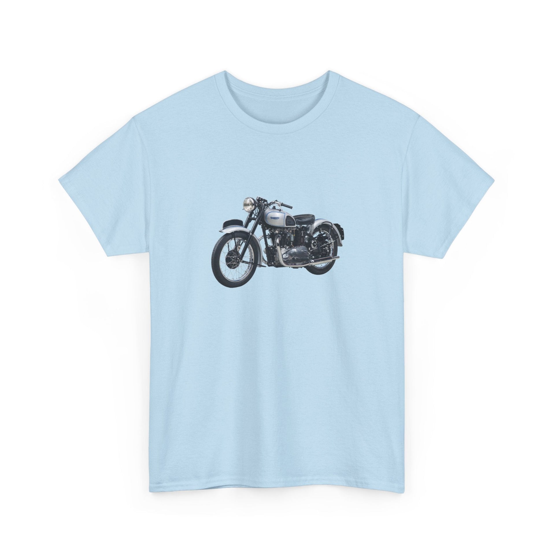 1947 Triumph Tiger T100 Motorcycle T-shirt - Cars, Trucks & Cycles - Harvey Ltd