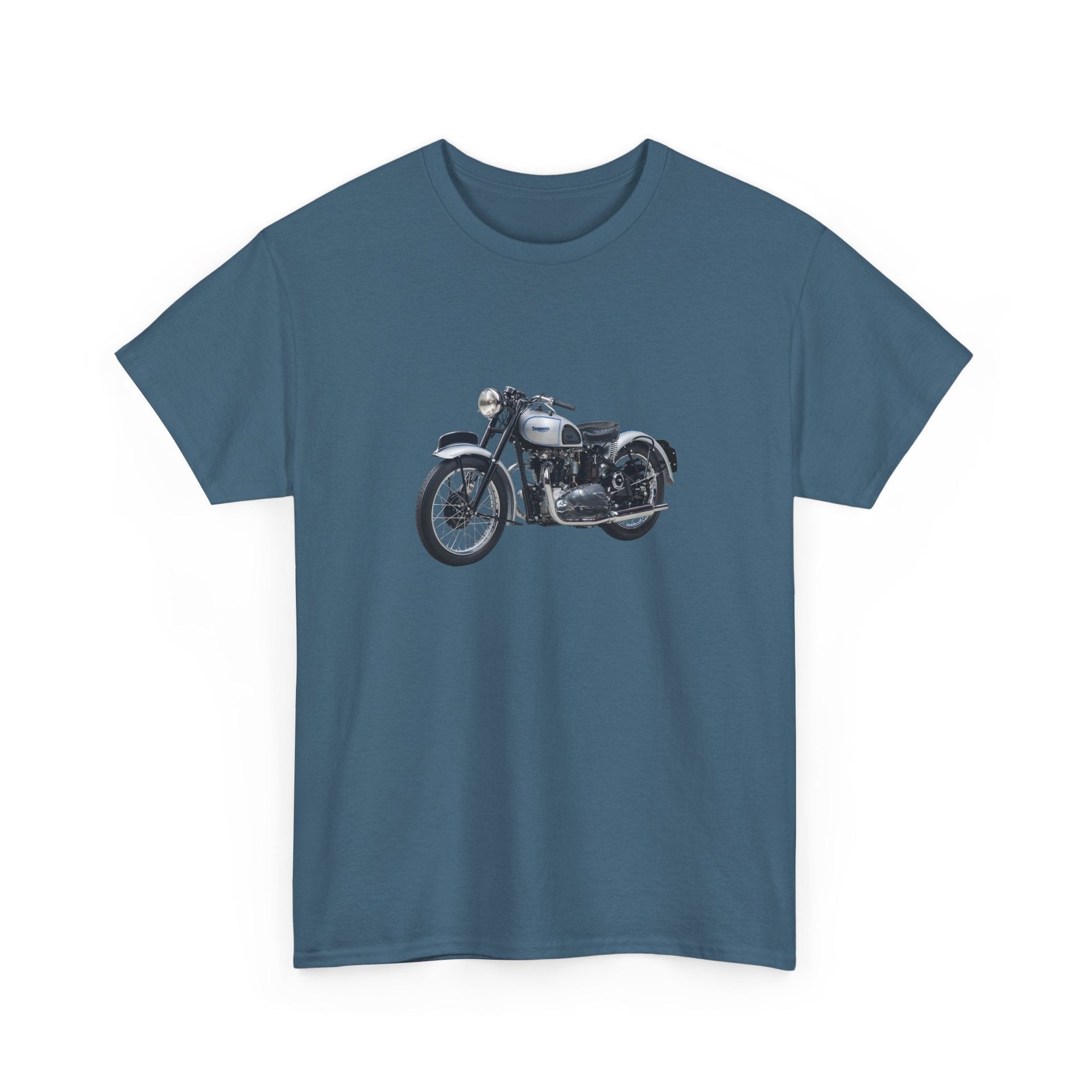 1947 Triumph Tiger T100 Motorcycle T-shirt - Cars, Trucks & Cycles - Harvey Ltd