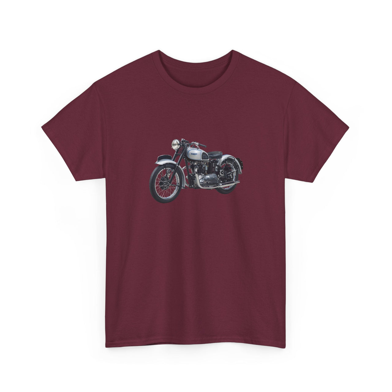 1947 Triumph Tiger T100 Motorcycle T-shirt - Cars, Trucks & Cycles - Harvey Ltd