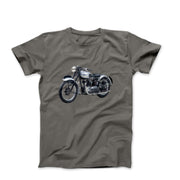 1947 Triumph Tiger T100 Motorcycle T-shirt - Cars, Trucks & Cycles - Harvey Ltd