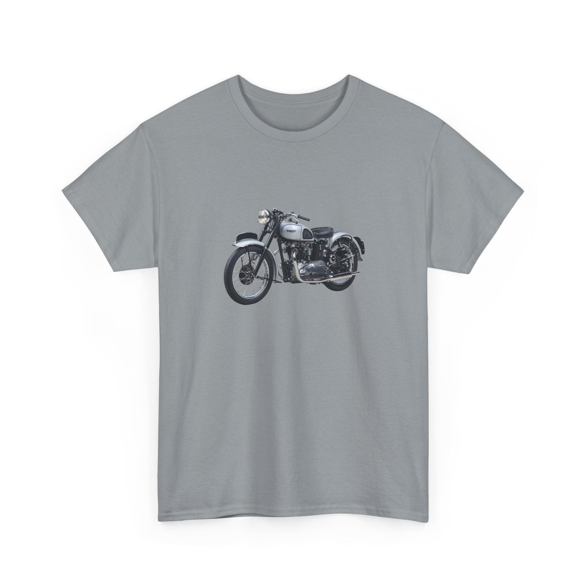 1947 Triumph Tiger T100 Motorcycle T-shirt - Cars, Trucks & Cycles - Harvey Ltd