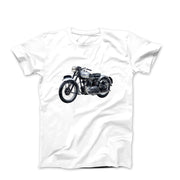 1947 Triumph Tiger T100 Motorcycle T-shirt - Cars, Trucks & Cycles - Harvey Ltd
