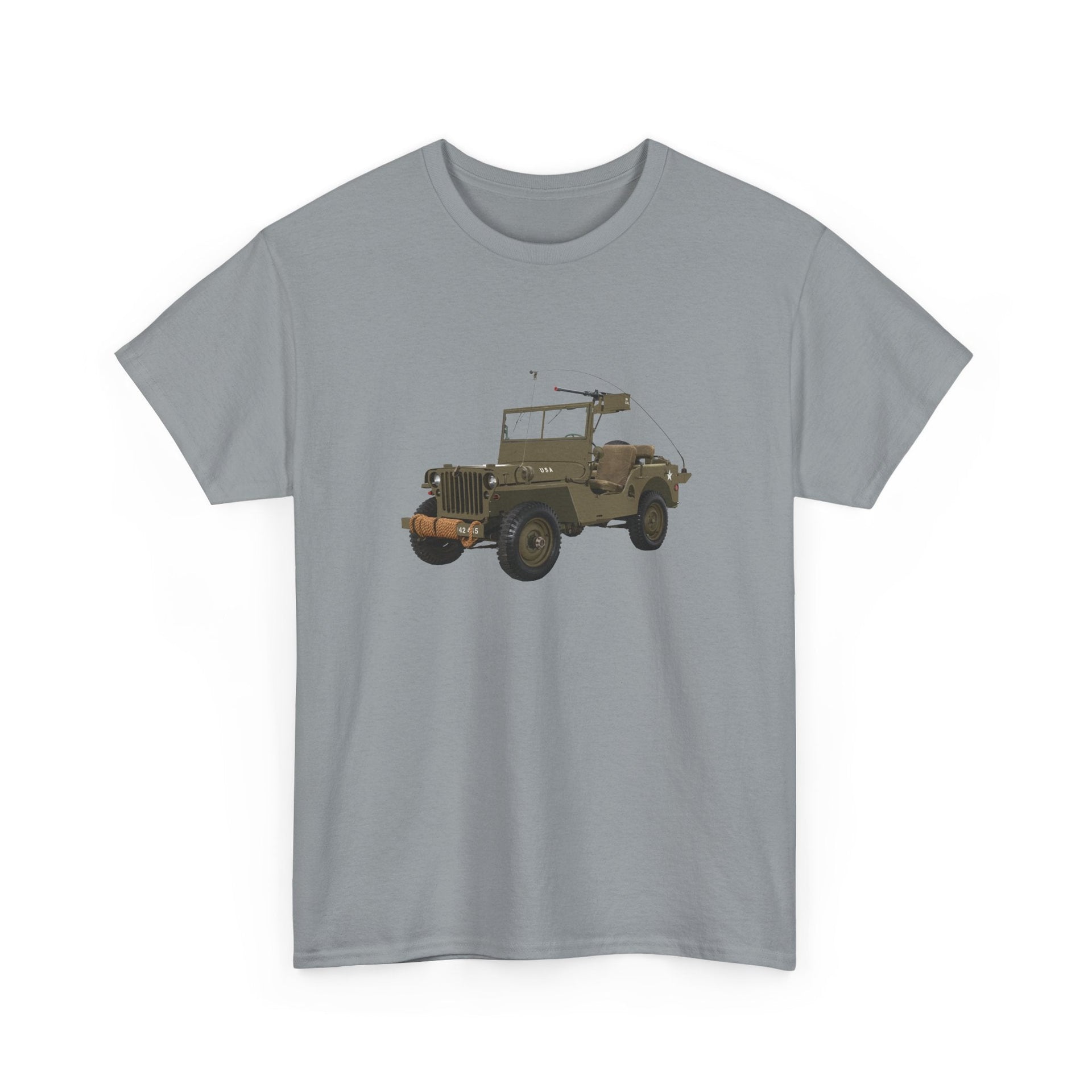 1947 Willys CJ 2A Jeep T-shirt - Cars, Trucks & Cycles - Harvey Ltd