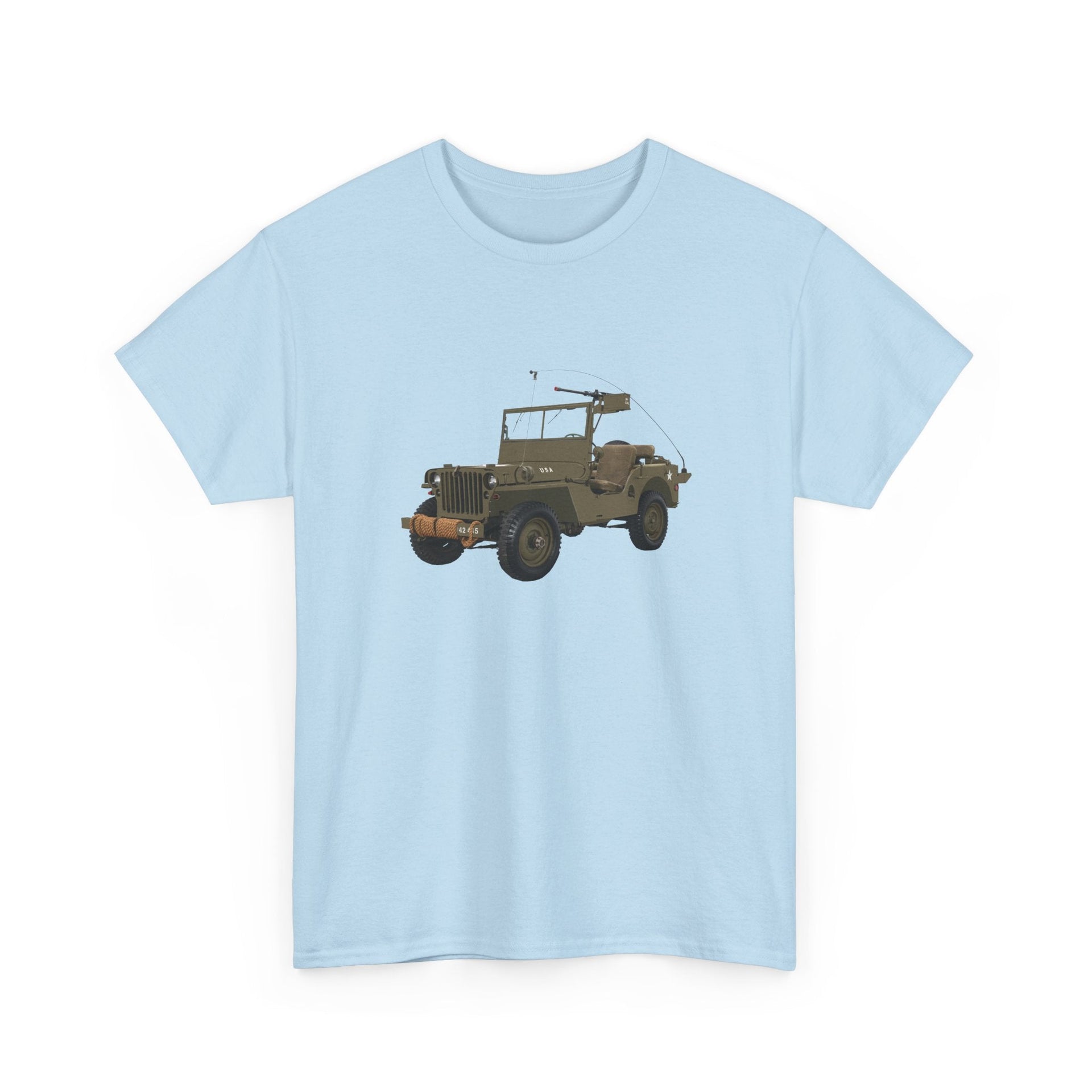 1947 Willys CJ 2A Jeep T-shirt - Cars, Trucks & Cycles - Harvey Ltd
