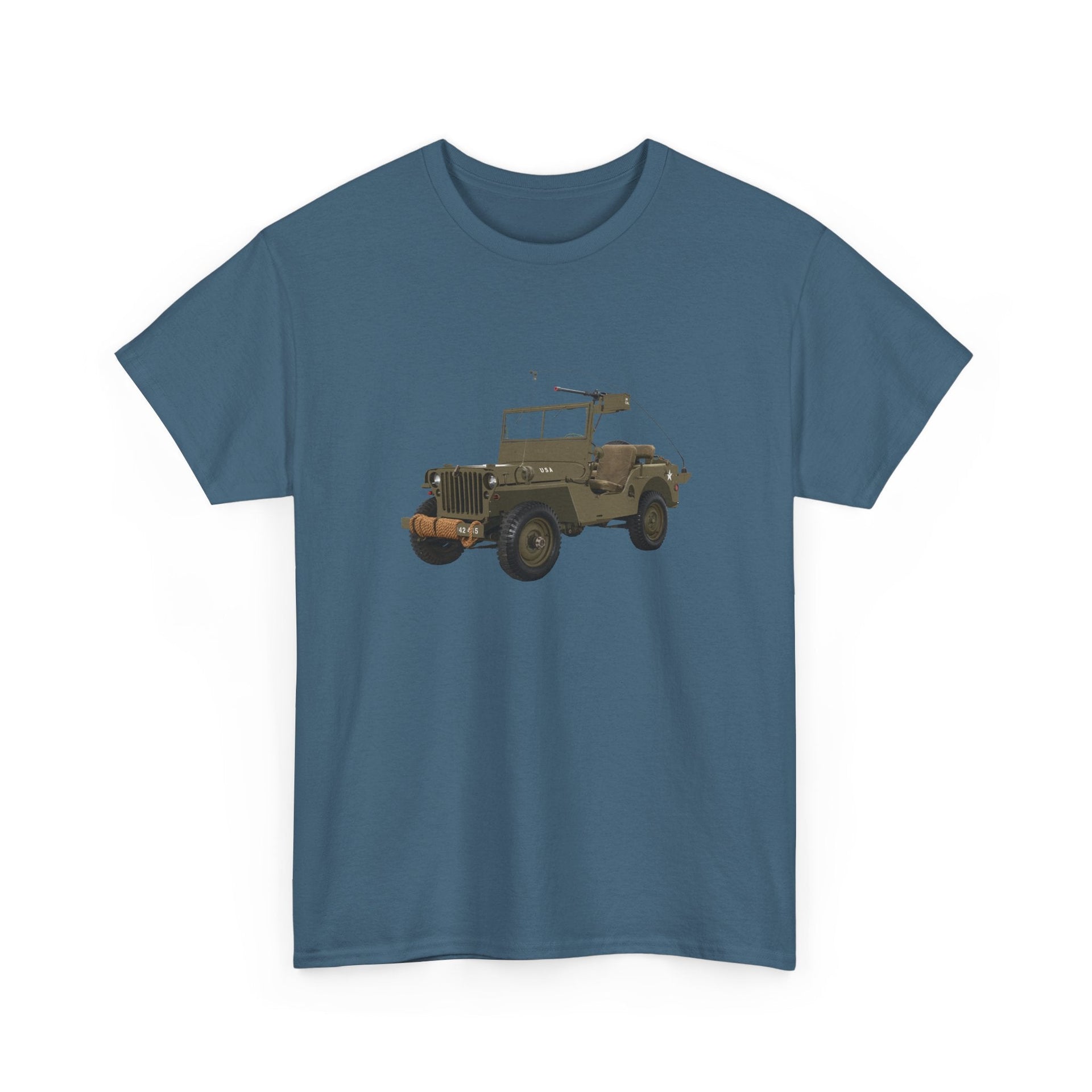 1947 Willys CJ 2A Jeep T-shirt - Cars, Trucks & Cycles - Harvey Ltd