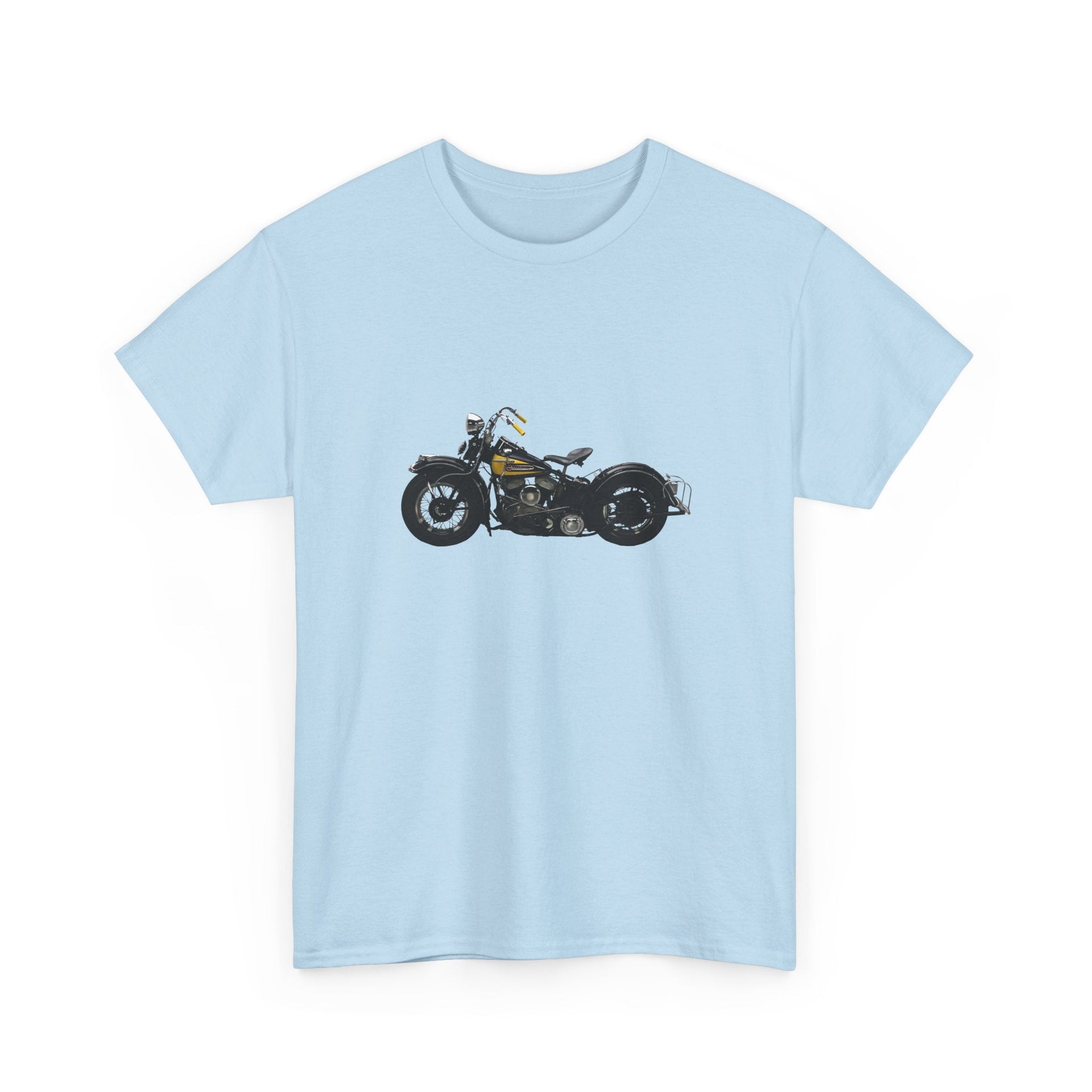 1948 Harley UL Motorcycle T-shirt - Cars, Trucks & Cycles - Harvey Ltd