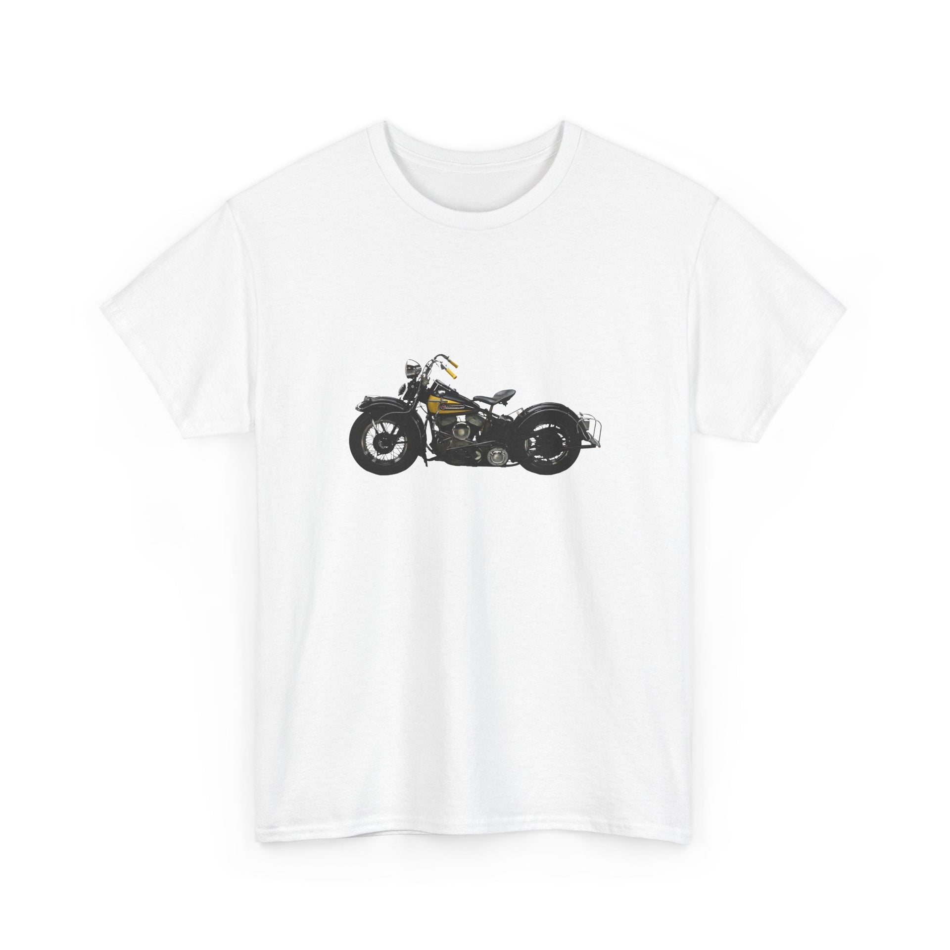 1948 Harley UL Motorcycle T-shirt - Cars, Trucks & Cycles - Harvey Ltd