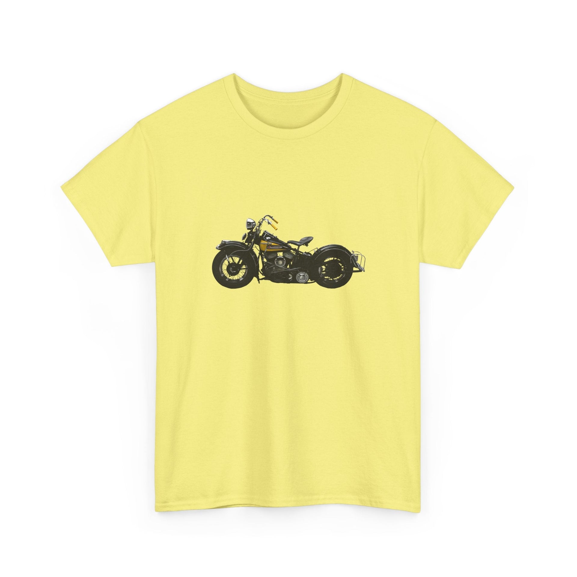 1948 Harley UL Motorcycle T-shirt - Cars, Trucks & Cycles - Harvey Ltd