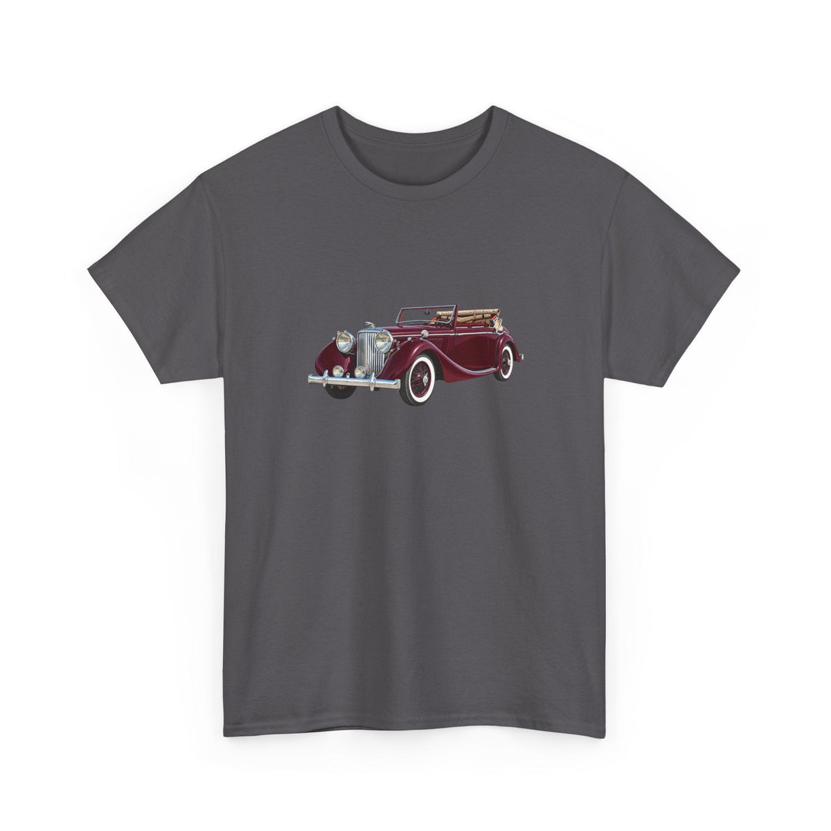 1948 Jaguar Mark IV Drophead Coupe T-shirt - Cars, Trucks & Cycles - Harvey Ltd