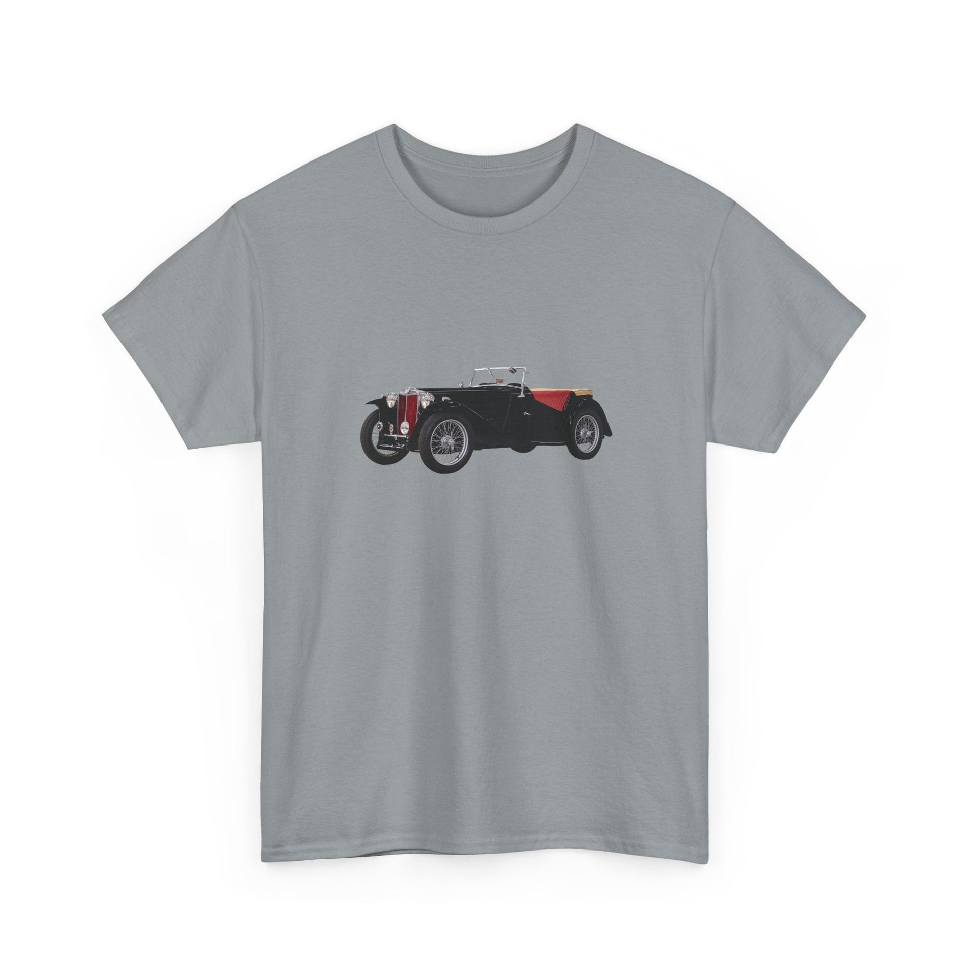 1948 MG TC Roadster Sports Car T-shirt - Cars, Trucks & Cycles - Harvey Ltd