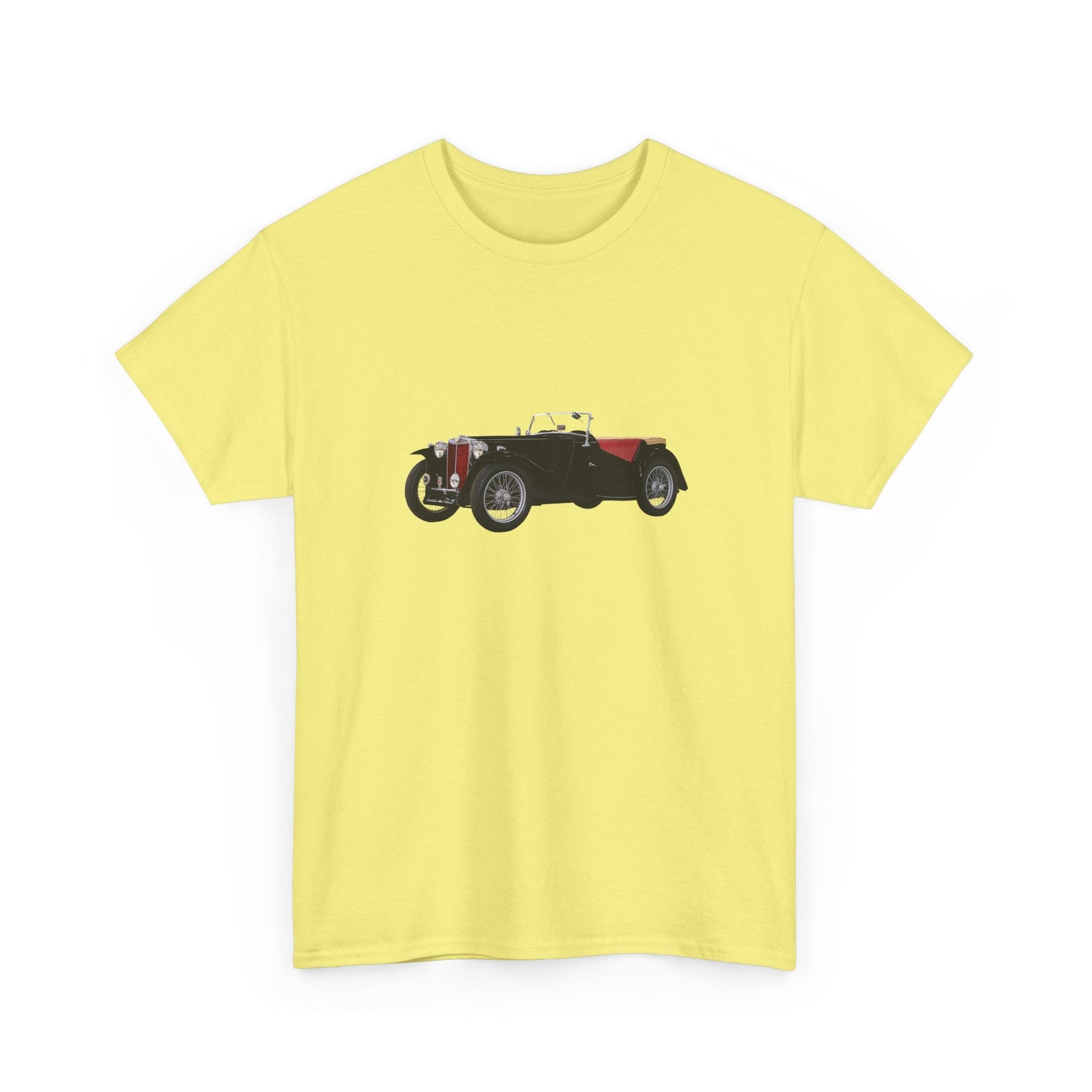 1948 MG TC Roadster Sports Car T-shirt - Cars, Trucks & Cycles - Harvey Ltd