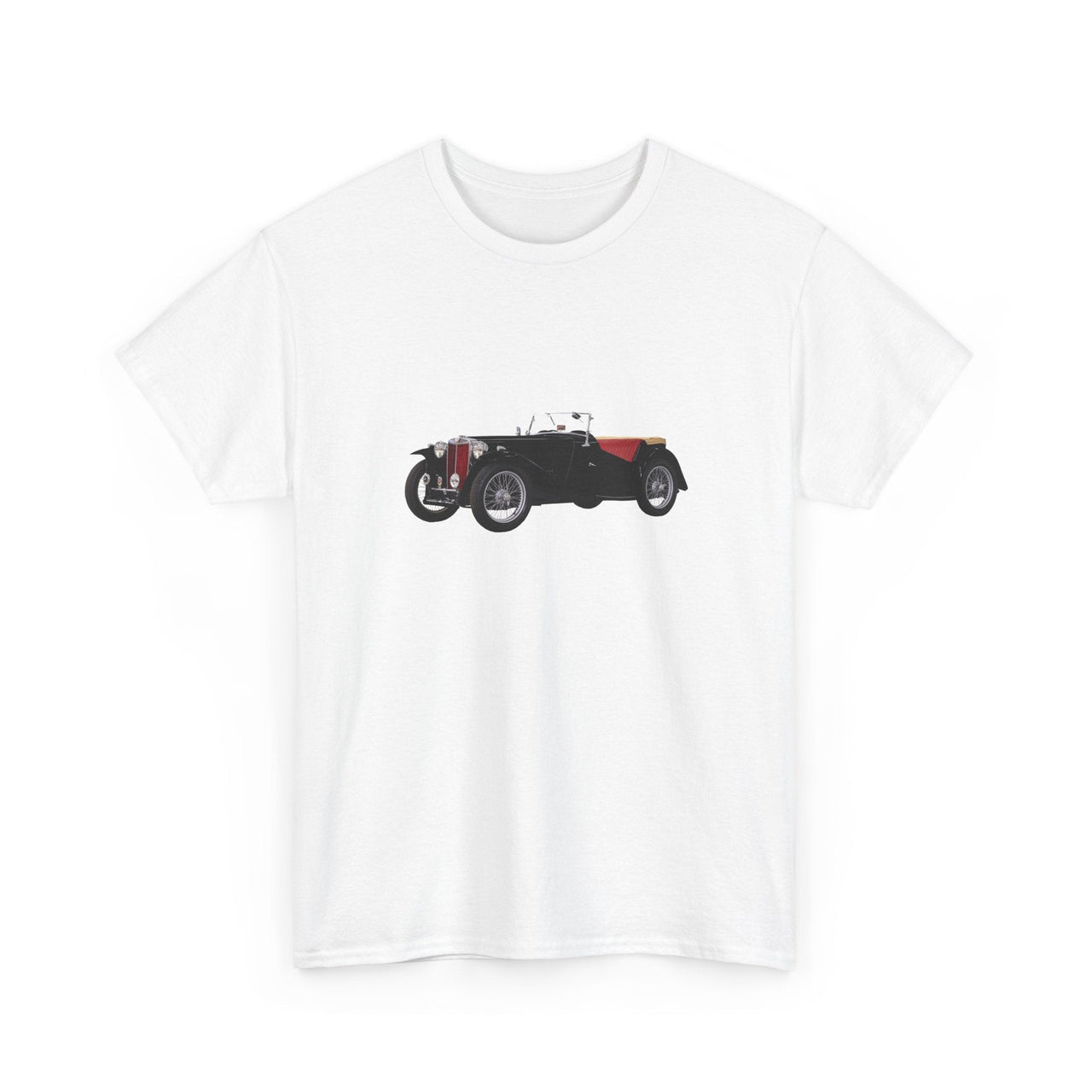 1948 MG TC Roadster Sports Car T-shirt - Cars, Trucks & Cycles - Harvey Ltd