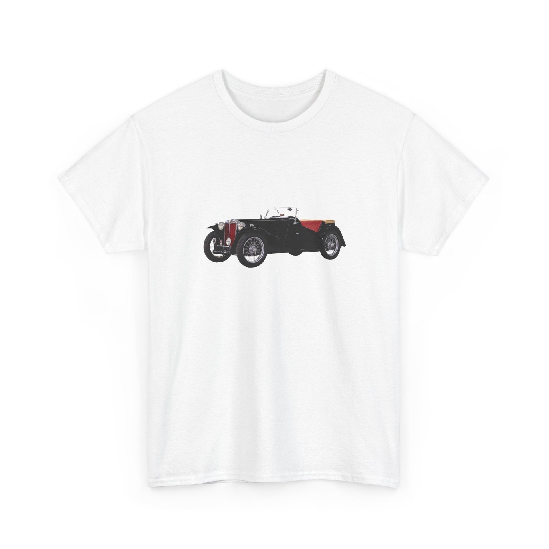 1948 MG TC Roadster Sports Car T-shirt - Cars, Trucks & Cycles - Harvey Ltd