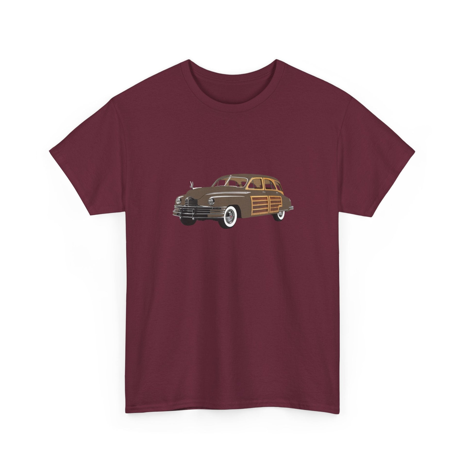1948 Packard Eight Station Sedan T-shirt - Cars, Trucks & Cycles - Harvey Ltd