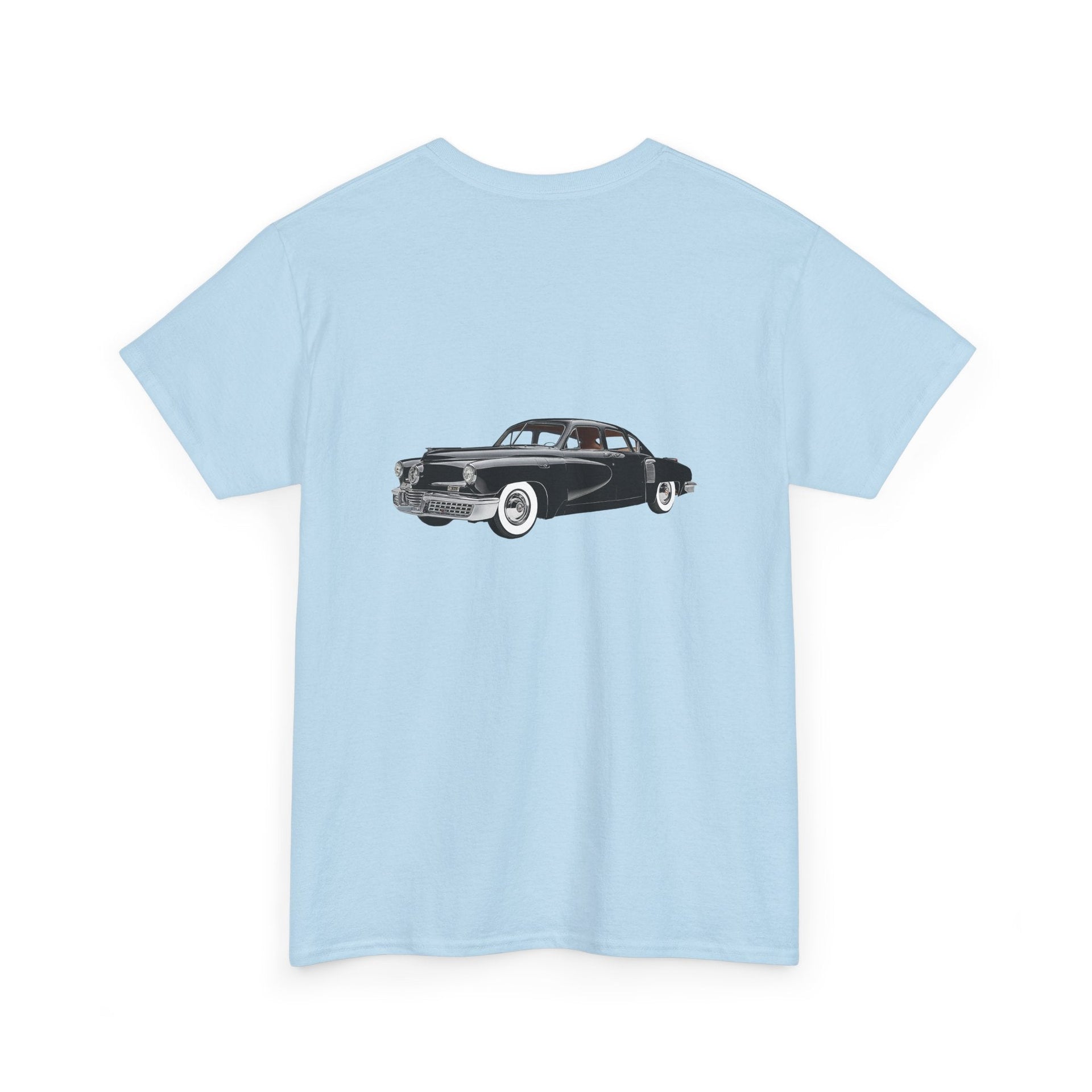1948 Tucker Tornado Front & Back Printed T-shirt - Cars, Trucks & Cycles - Harvey Ltd