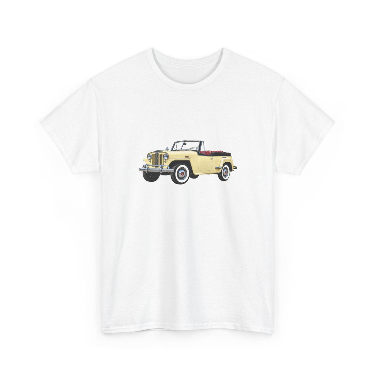 1948 Willys Jeepster T-Shirt - Cars, Trucks & Cycles - Harvey Ltd