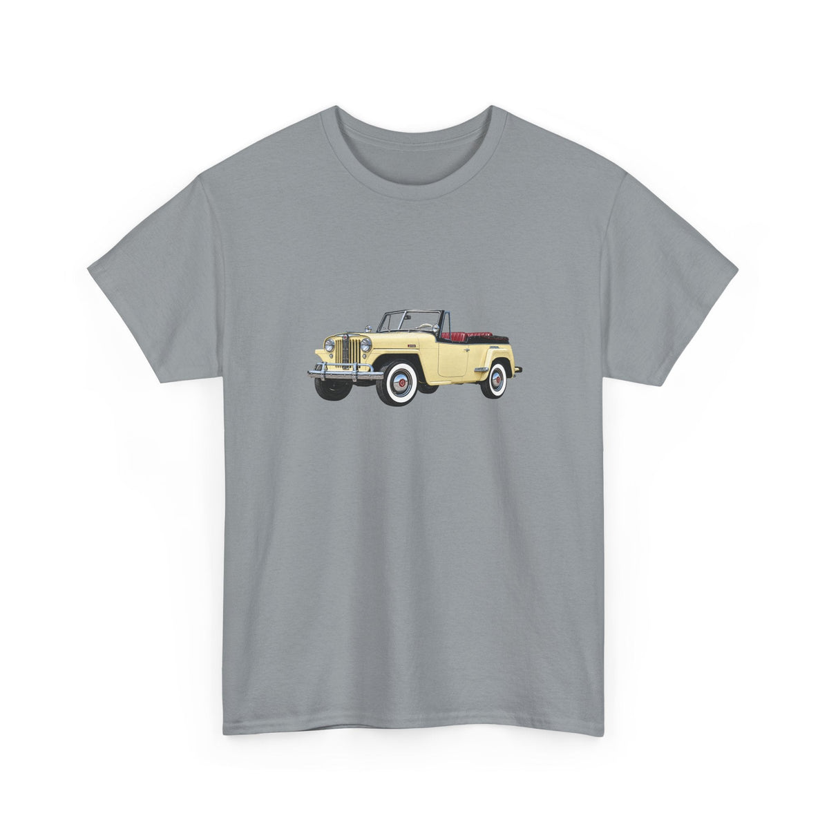1948 Willys Jeepster T-Shirt - Cars, Trucks & Cycles - Harvey Ltd