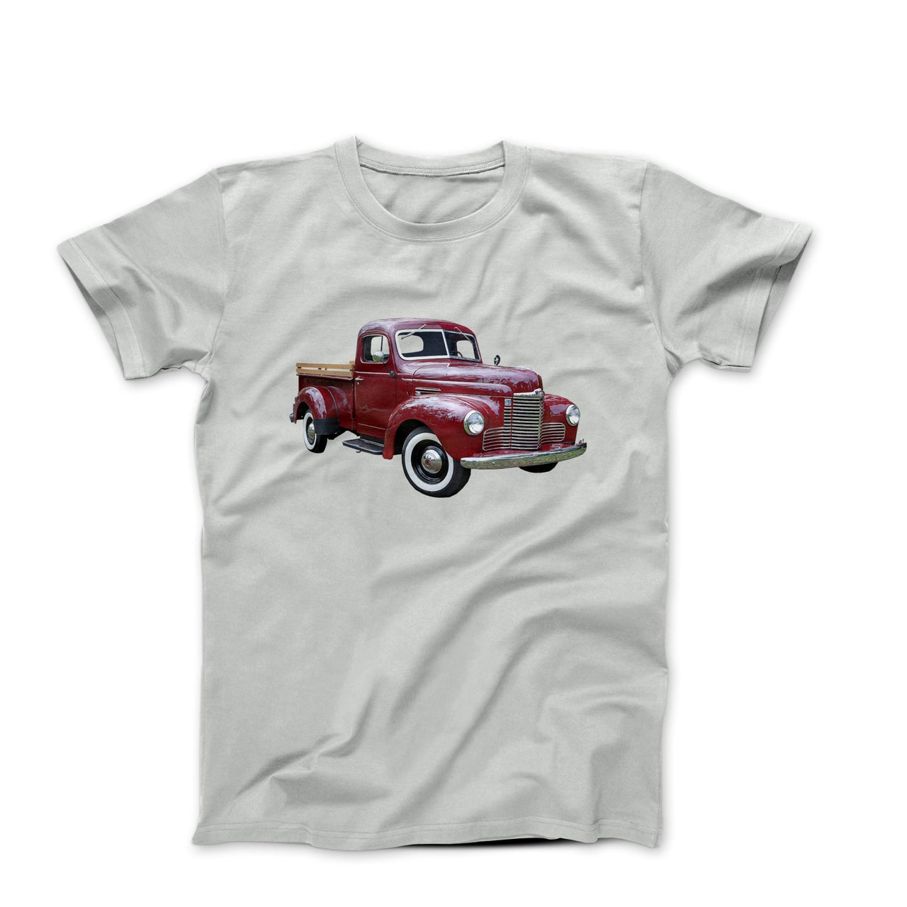 1949 International KB - 2 Red Pickup T-shirt - Cars, Trucks & Cycles - Harvey Ltd