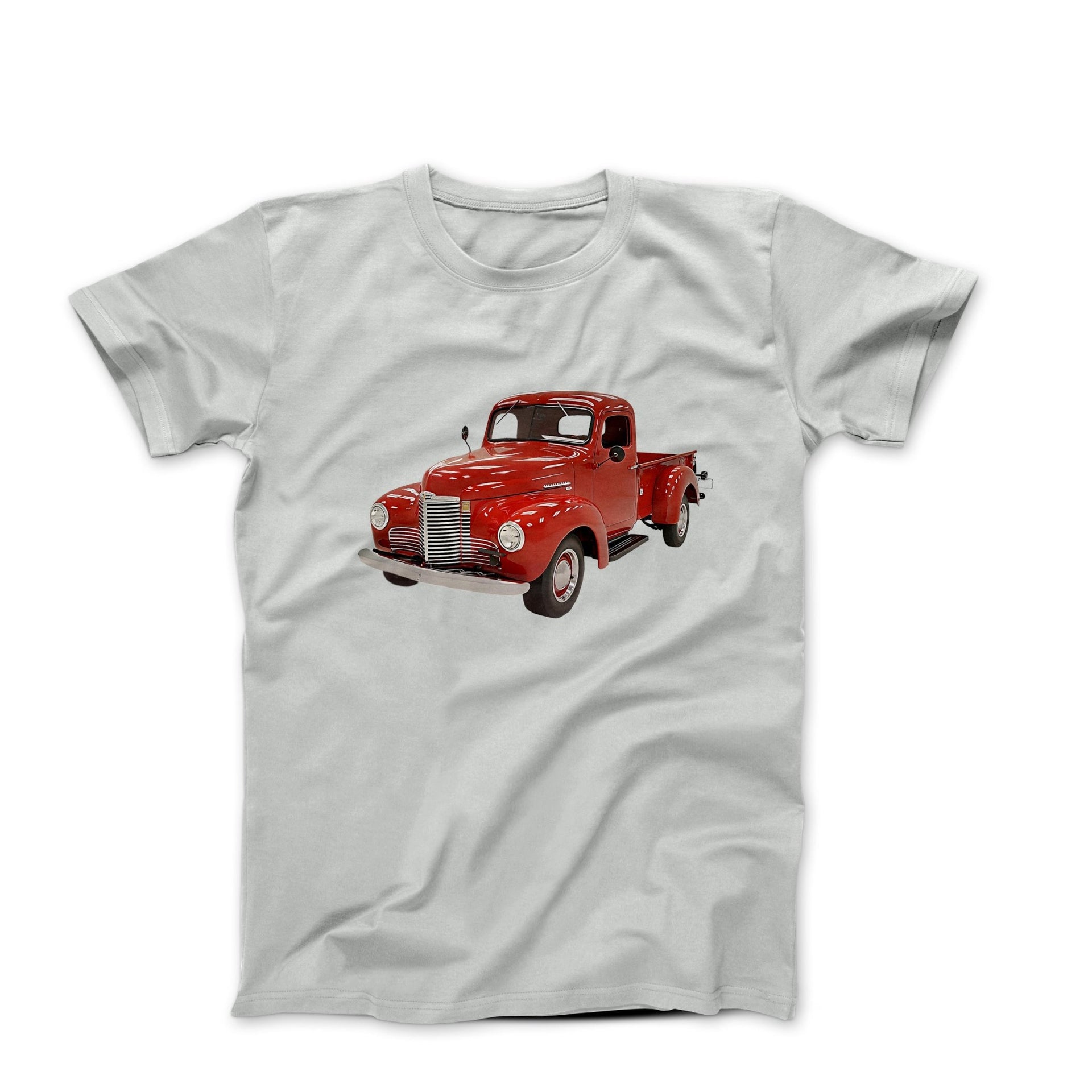 1949 International KB - 3 Red Pickup T-shirt - Cars, Trucks & Cycles - Harvey Ltd