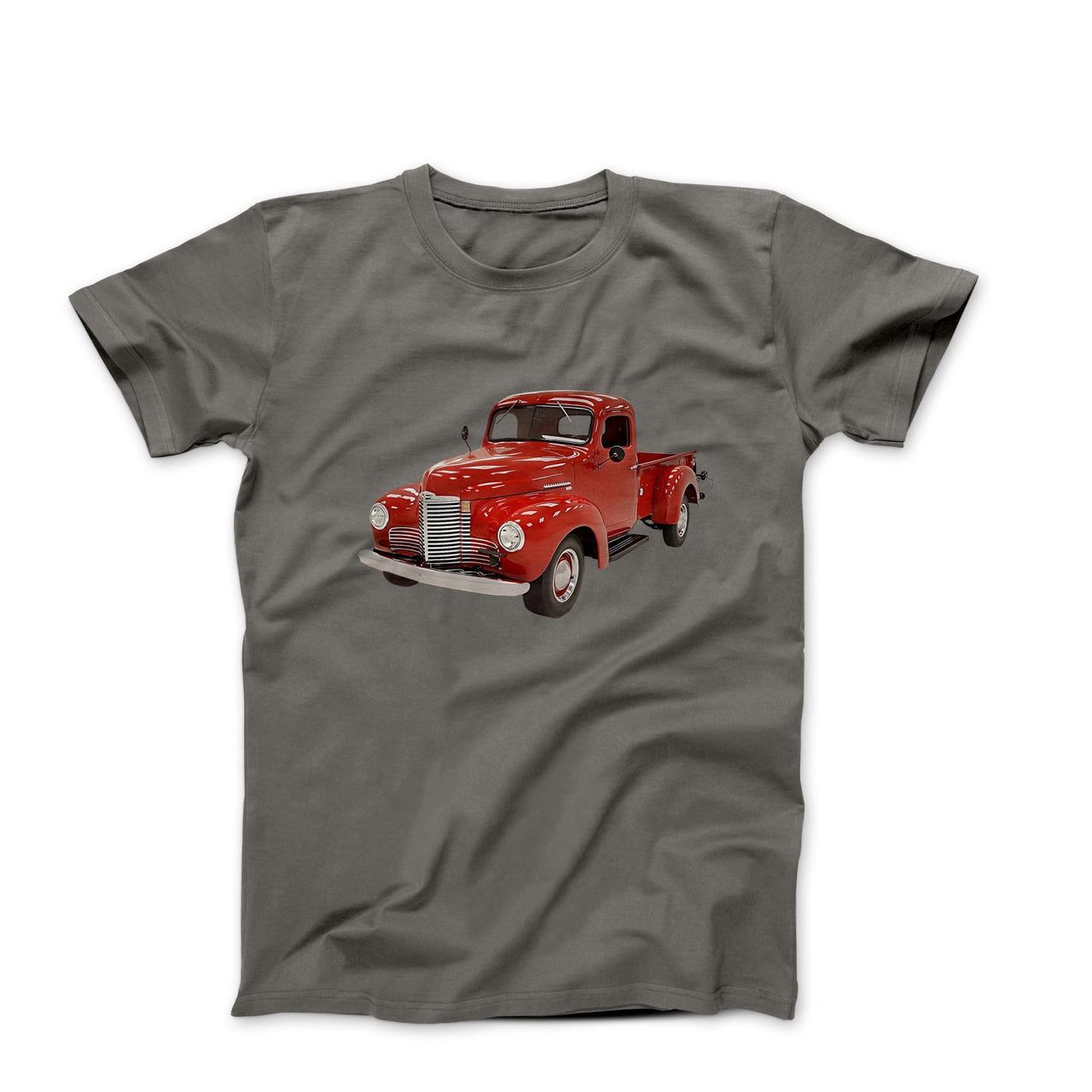 1949 International KB - 3 Red Pickup T-shirt - Cars, Trucks & Cycles - Harvey Ltd