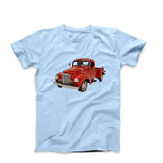 1949 International KB - 3 Red Pickup T-shirt - Cars, Trucks & Cycles - Harvey Ltd