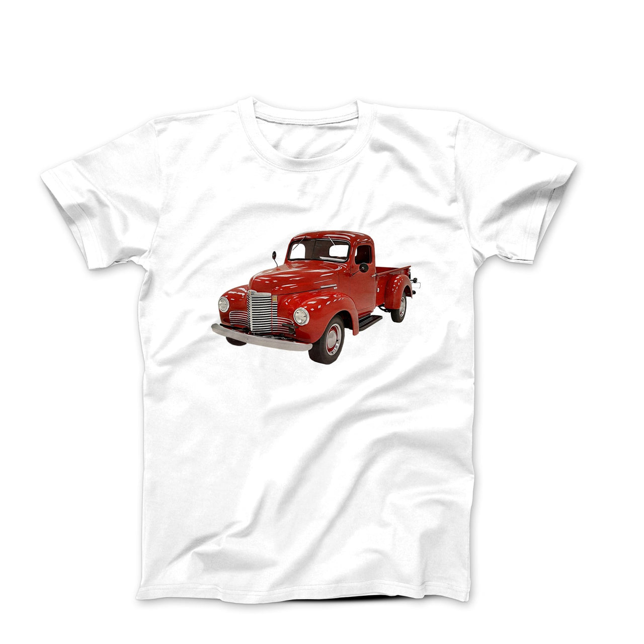 1949 International KB - 3 Red Pickup T-shirt - Cars, Trucks & Cycles - Harvey Ltd