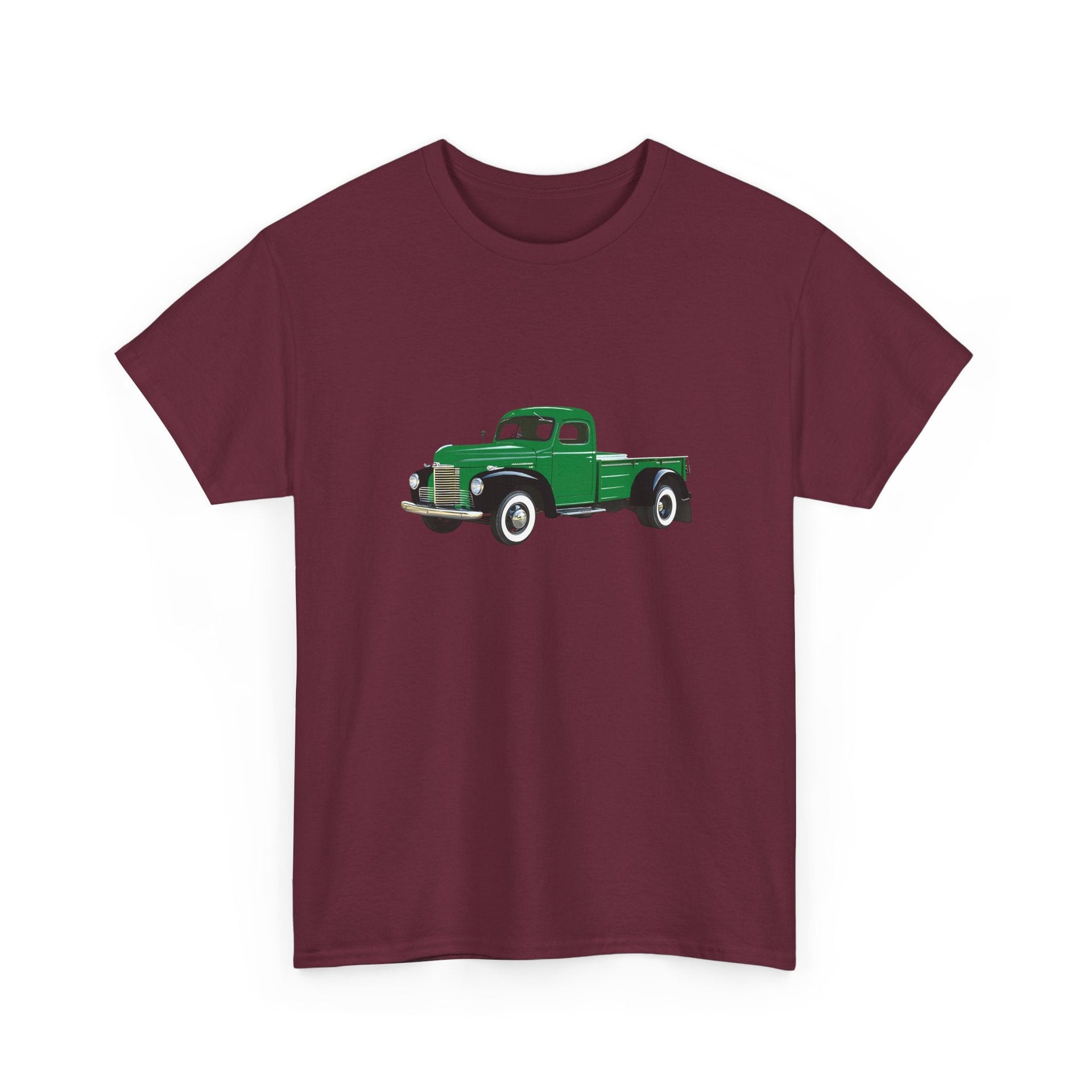 1949 One - Ton KB - 3 Dually Pickup T-shirt - Cars, Trucks & Cycles - Harvey Ltd