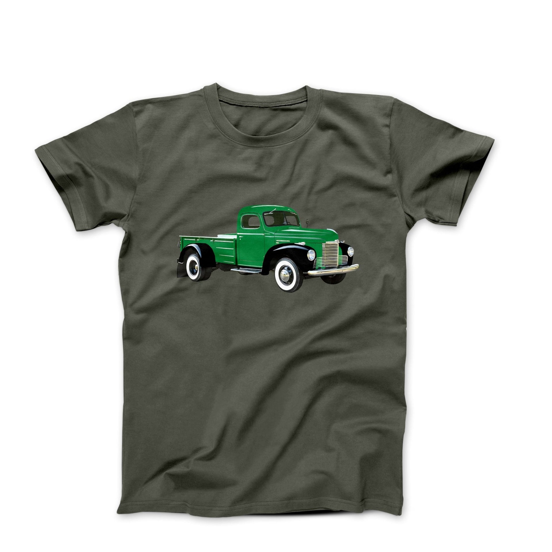 1949 One - Ton KB - 3 Dually Pickup Truck T-shirt - Cars, Trucks & Cycles - Harvey Ltd