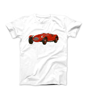 1950 Allard J2 Red Sports Car T-shirt - Cars, Trucks & Cycles - Harvey Ltd