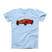 1950 Allard J2 Red Sports Car T-shirt - Cars, Trucks & Cycles - Harvey Ltd