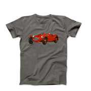 1950 Allard J2 Red Sports Car T-shirt - Cars, Trucks & Cycles - Harvey Ltd