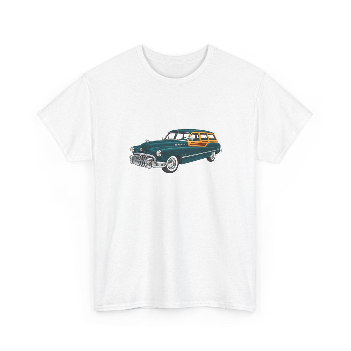 1950 Buick Roadmaster Estate Wagon T-shirt - Cars, Trucks & Cycles - Harvey Ltd