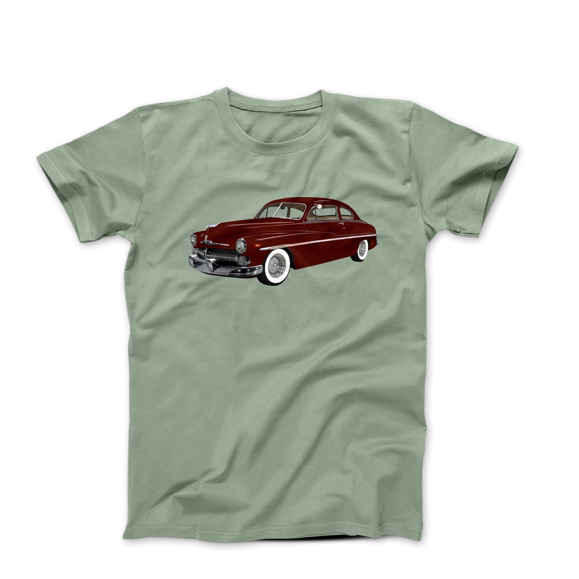 1950 Mercury Coupe T-shirt - Cars, Trucks & Cycles - Harvey Ltd